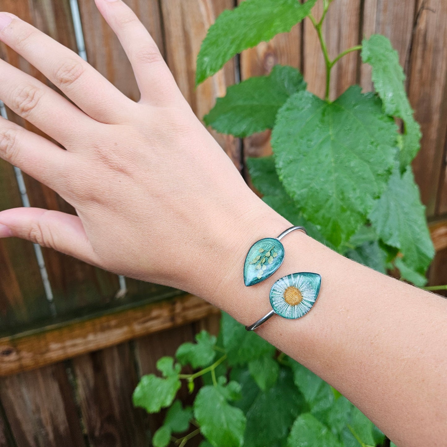 Floral Wrap Bracelet