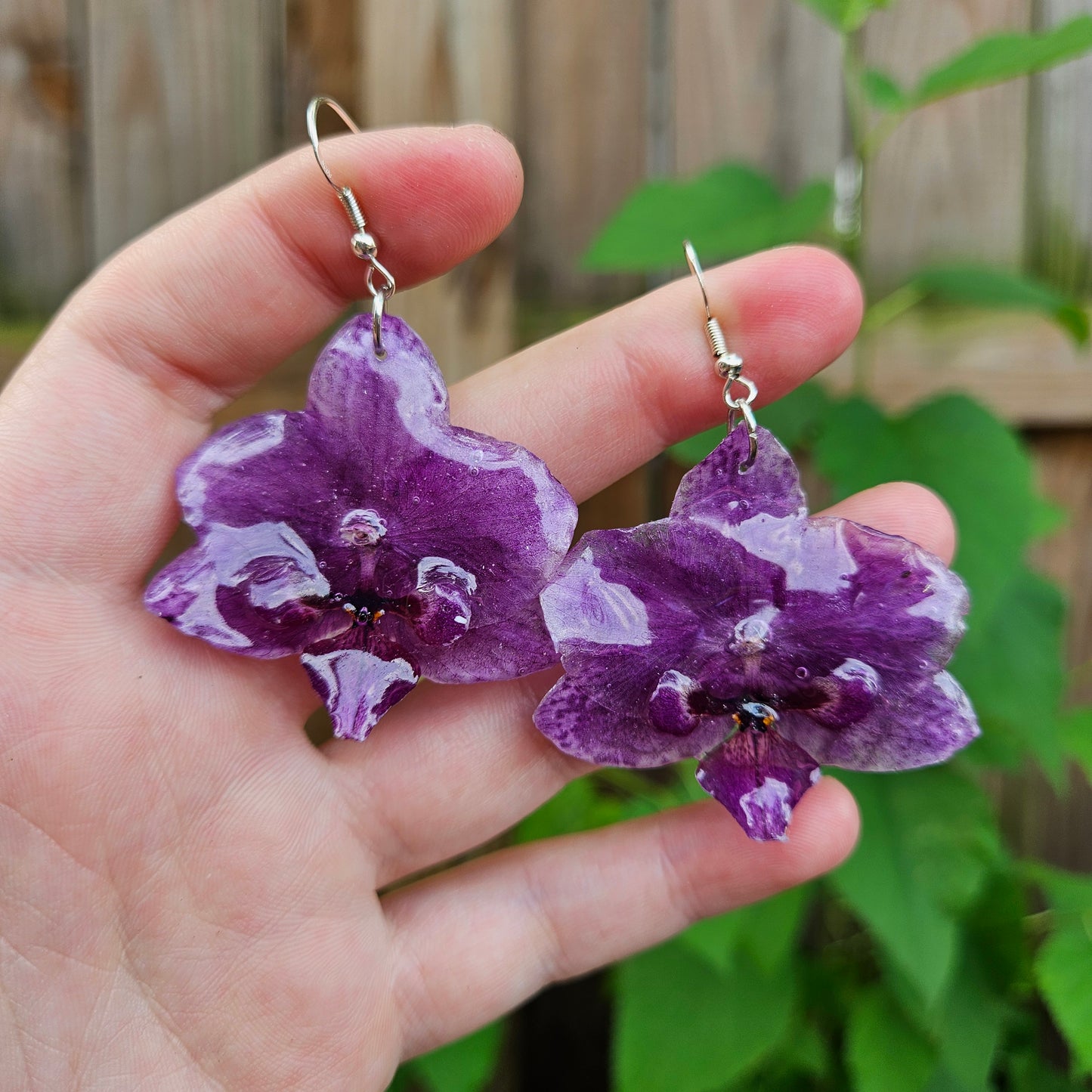 Orchid Earrings