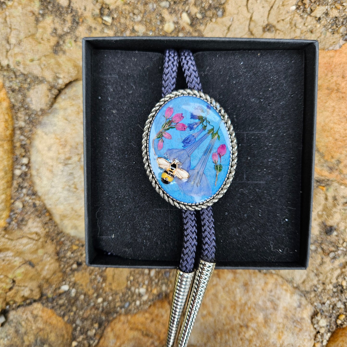 Floral Bolo Tie