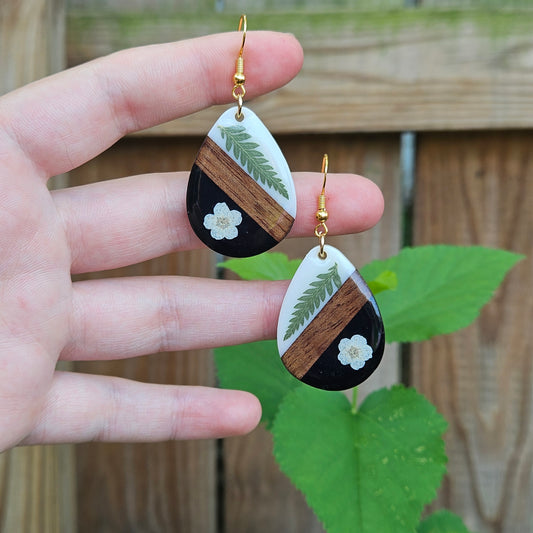 Floral Wood Drops