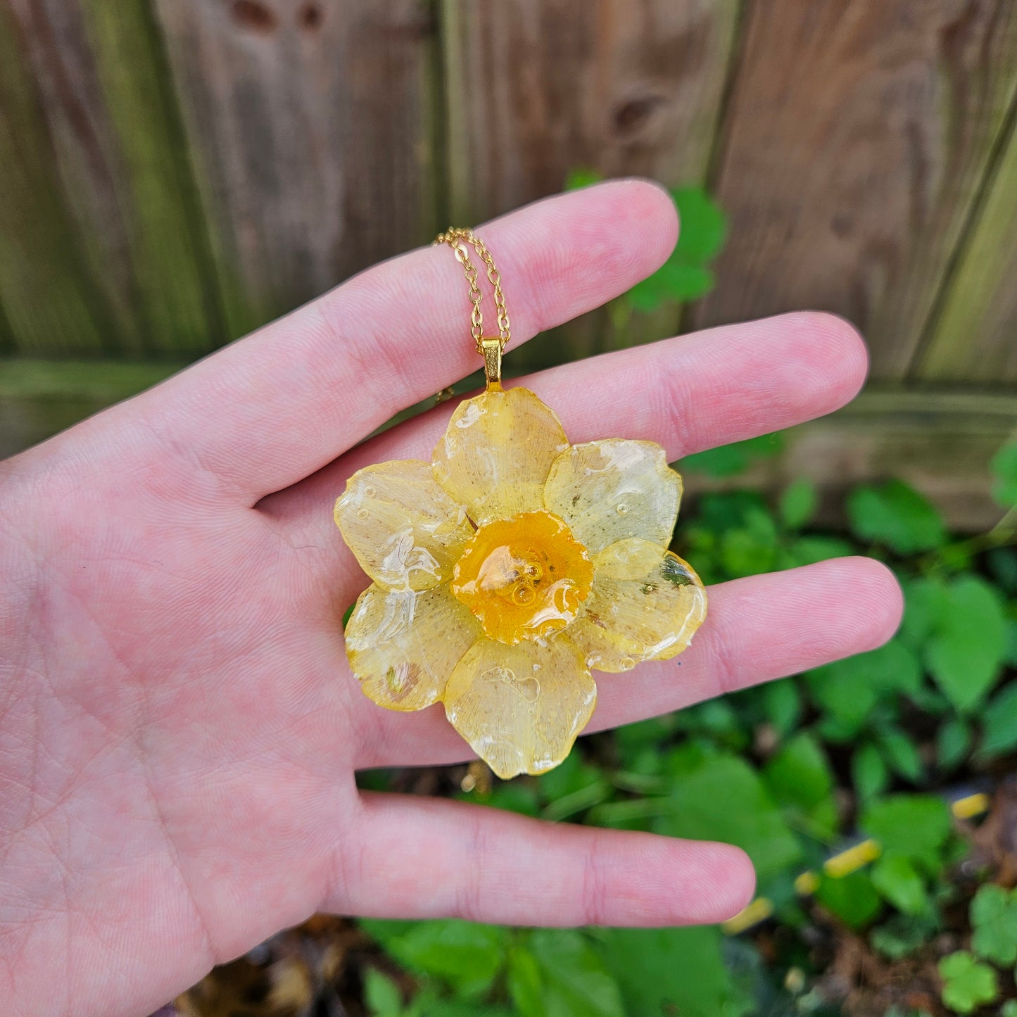 Daffodil Necklace