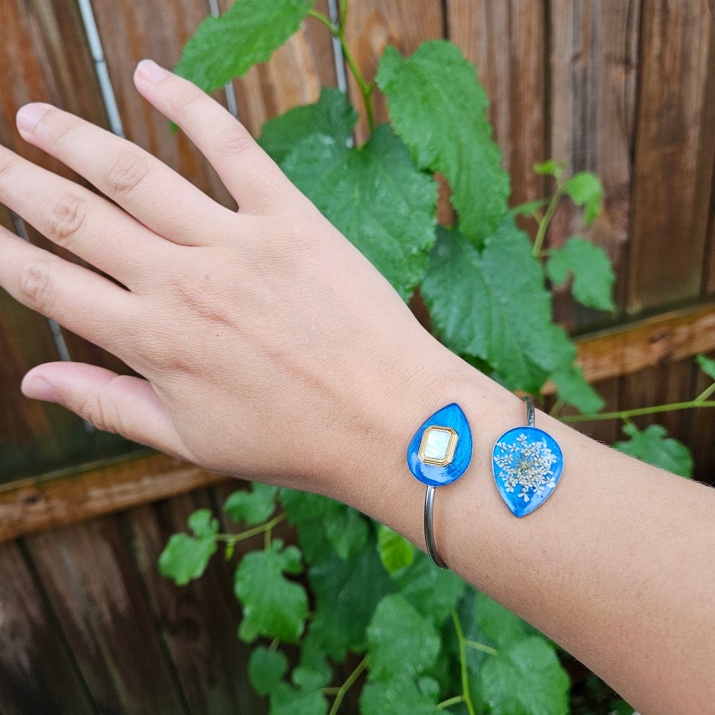 Floral Wrap Bracelet