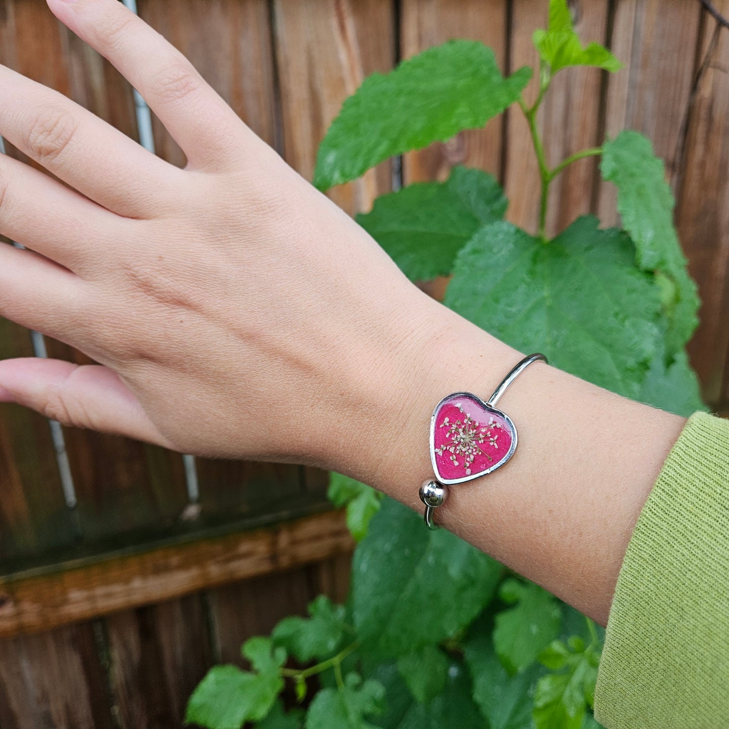 Floral Wrap Bracelet