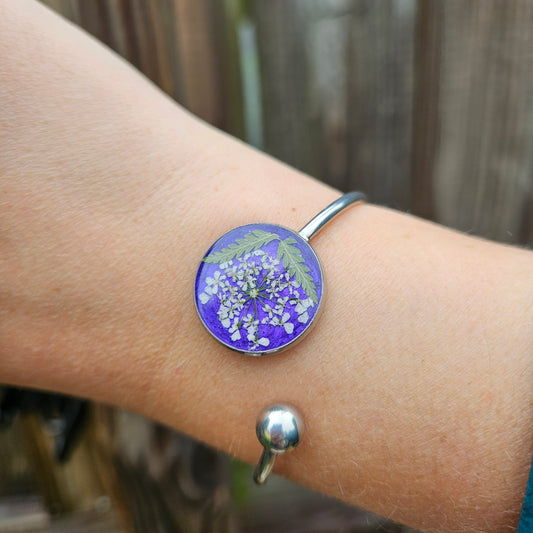 Floral Wrap Bracelet