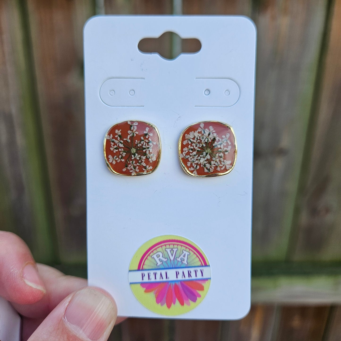 Statement Square Studs