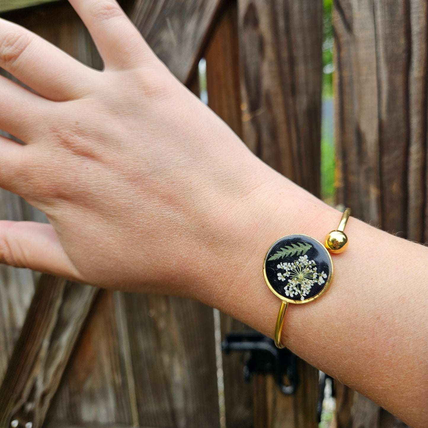 Floral Wrap Bracelet
