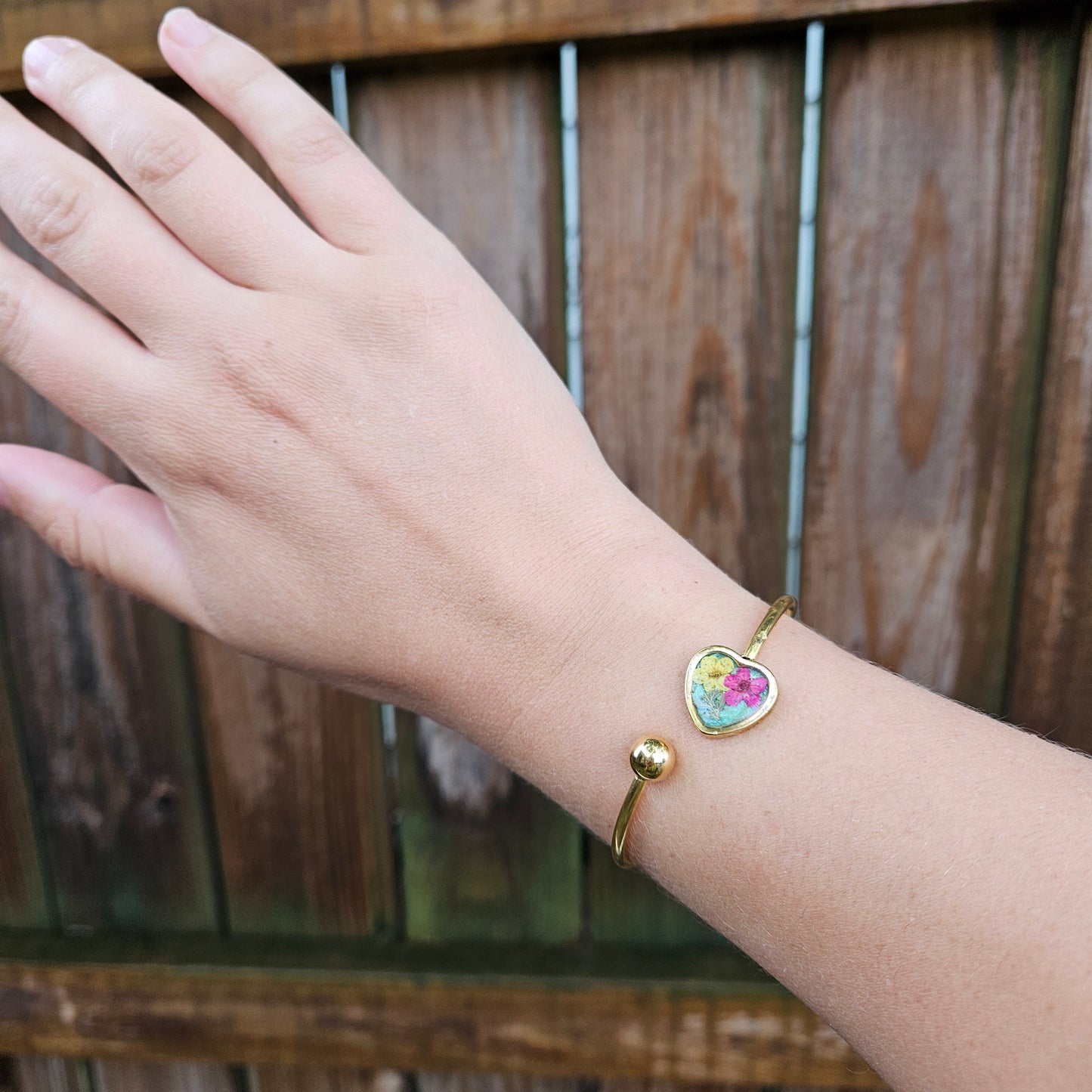 Floral Wrap Bracelet