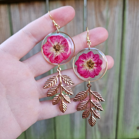 Rose Gold Dangles