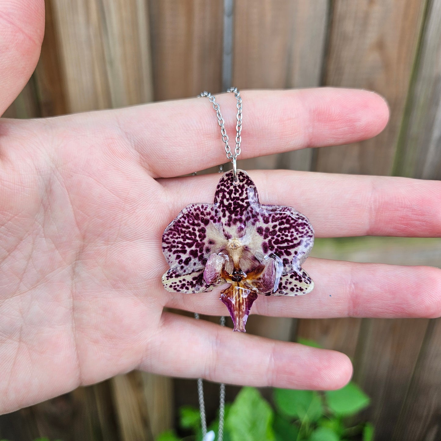 Orchid Necklace