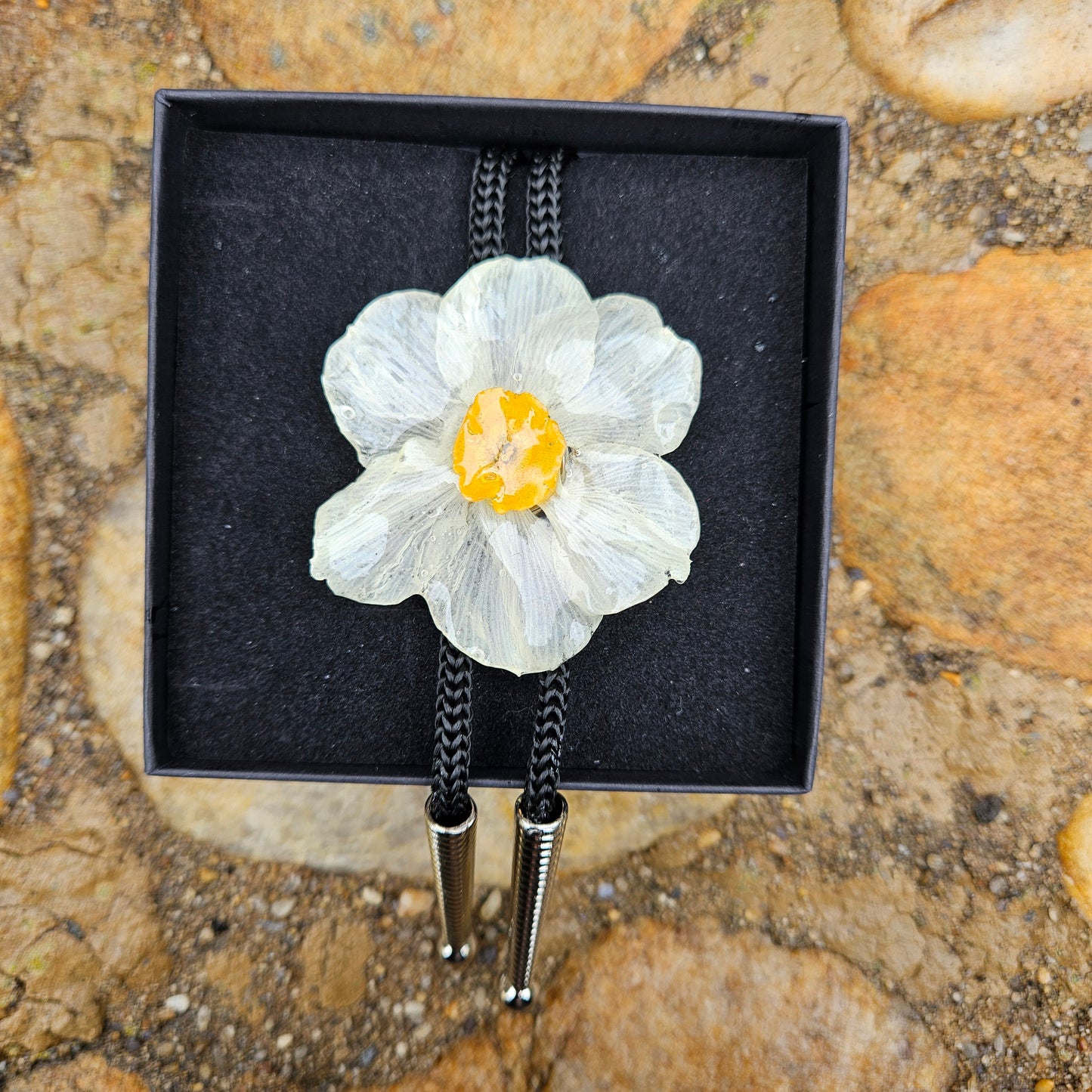 Floral Bolo Tie